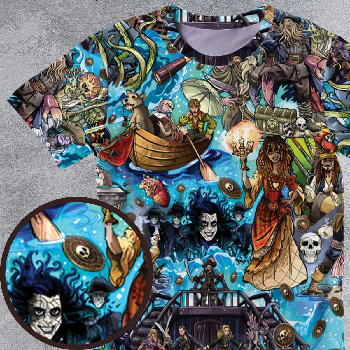 Full Print T-Shirt - 3QD3L1BD