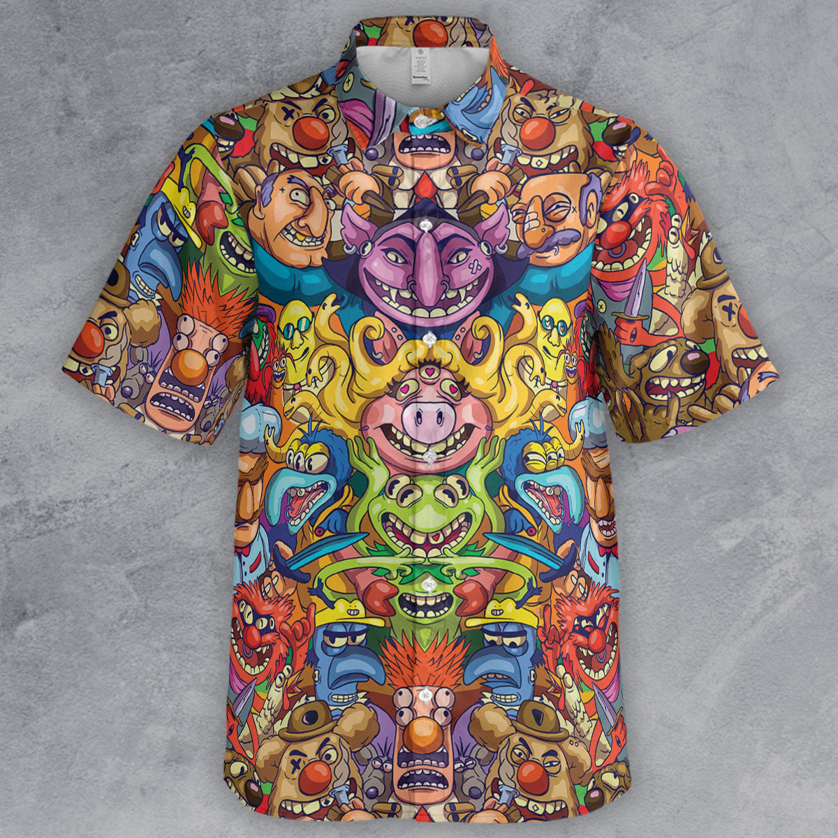 Short Sleeve Button Shirt - RXAVZHNA