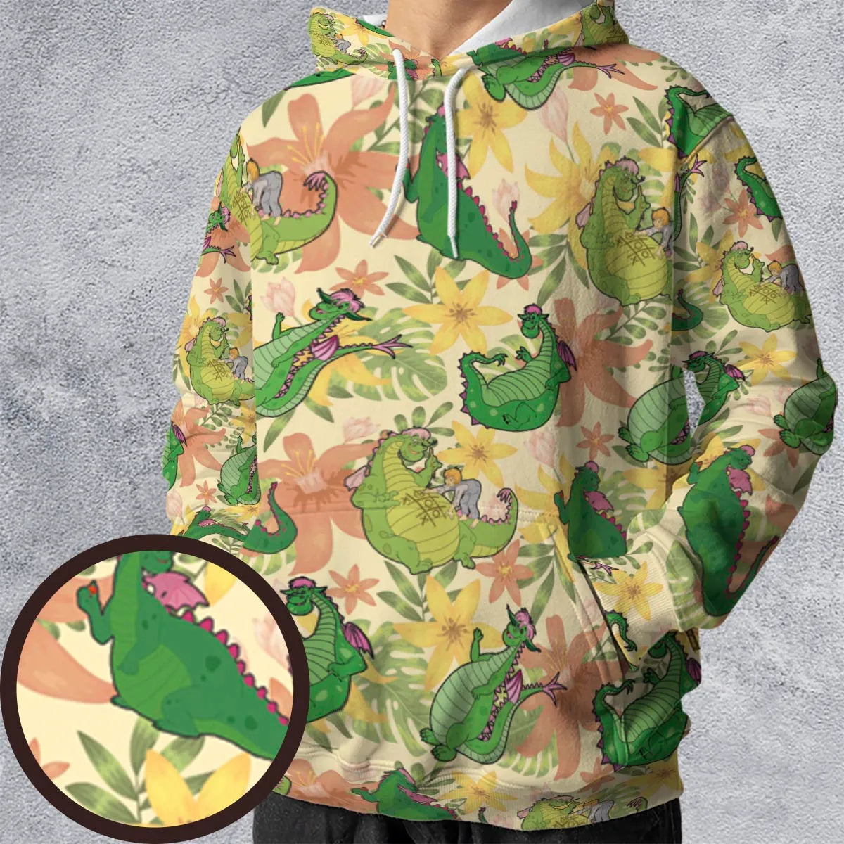 Full Print Hoodie - DH17S7U1