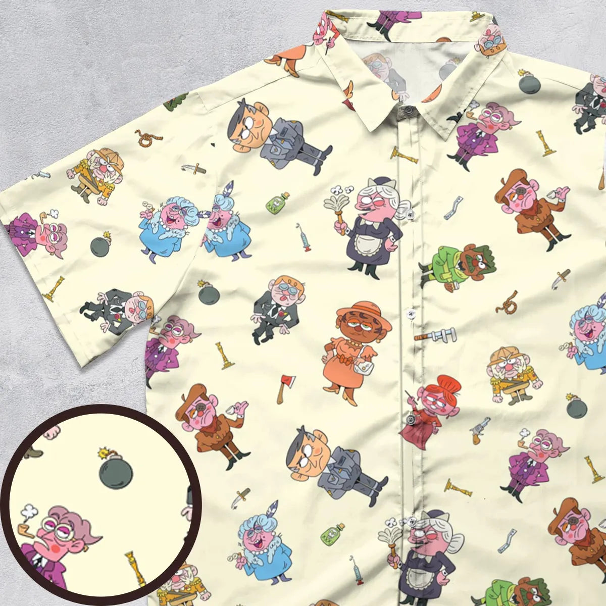 Short Sleeve Button Shirt - YHNJ6QUW