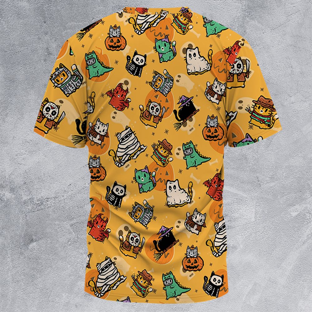 All-Over Print Unisex T-Shirt - PJTSFFLS -  - 4