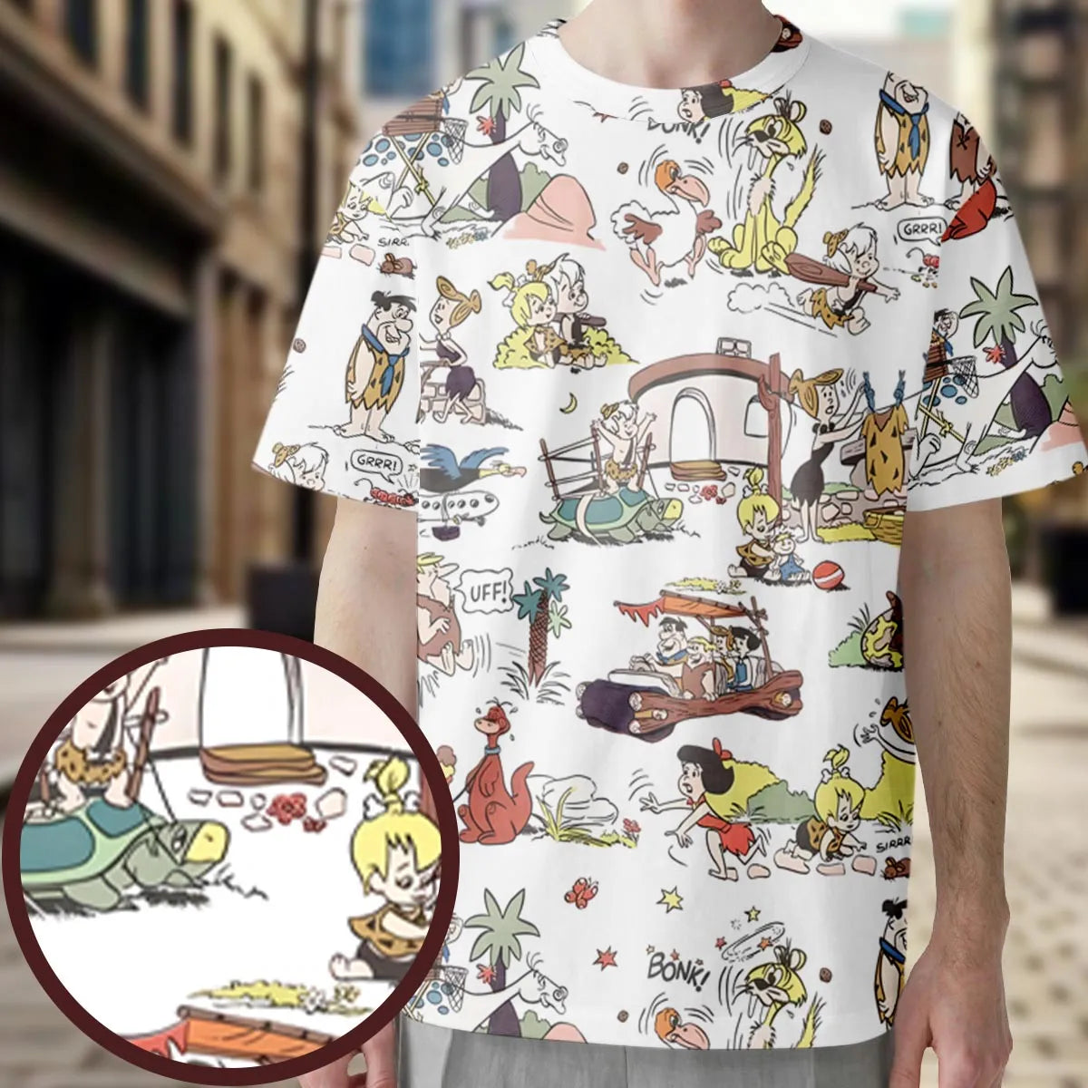Full Print T-Shirt - 4DJ9QB7Q
