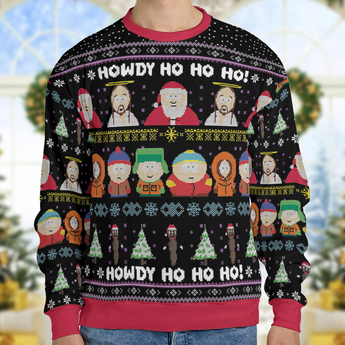 Ugly Christmas Sweatshirt - T1ZHYBCD