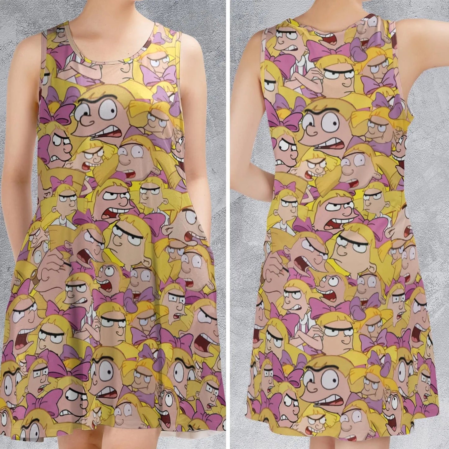 Casual Sleeveless Dress - MJ3JRCH6