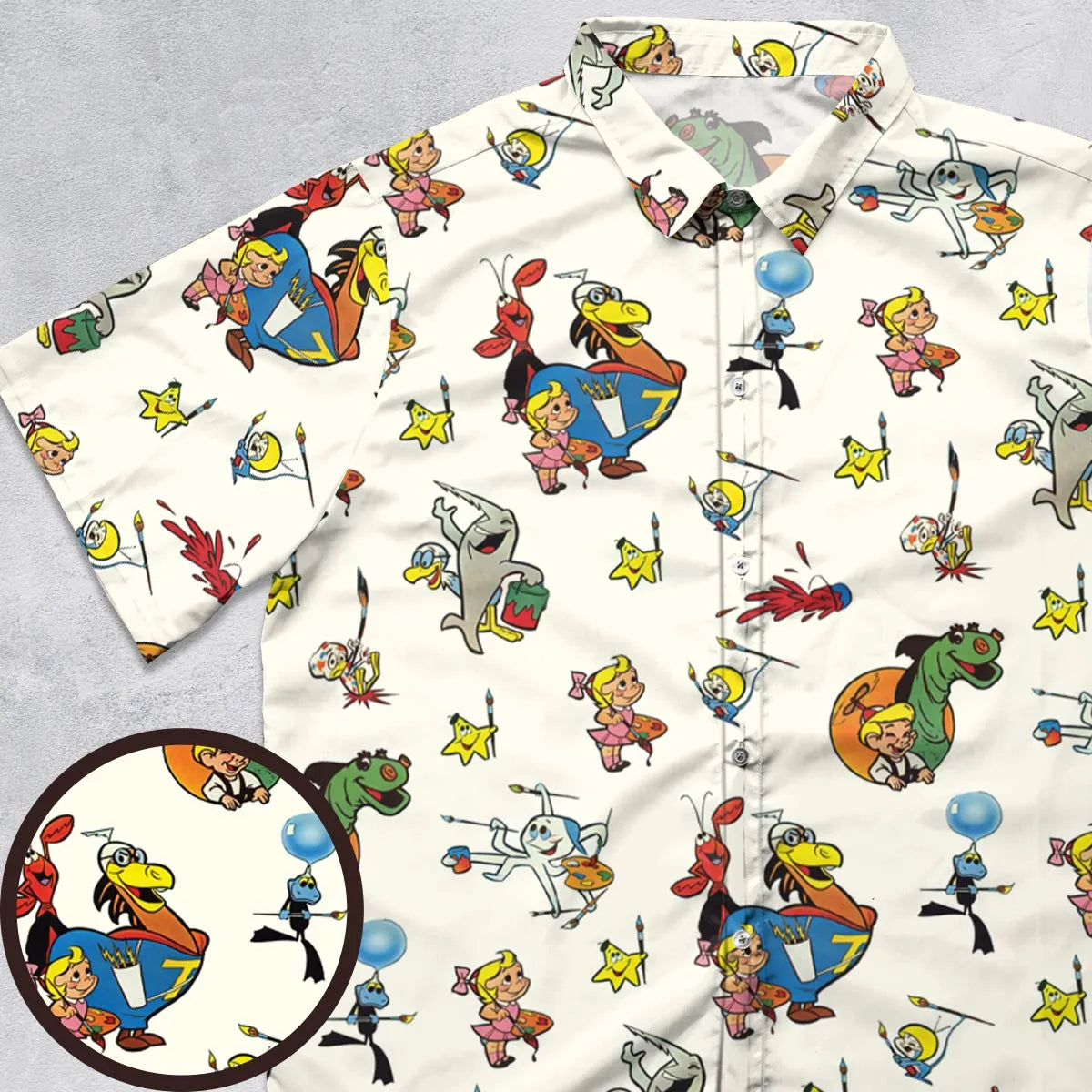 Short Sleeve Button Shirt - LAYA9ZWF