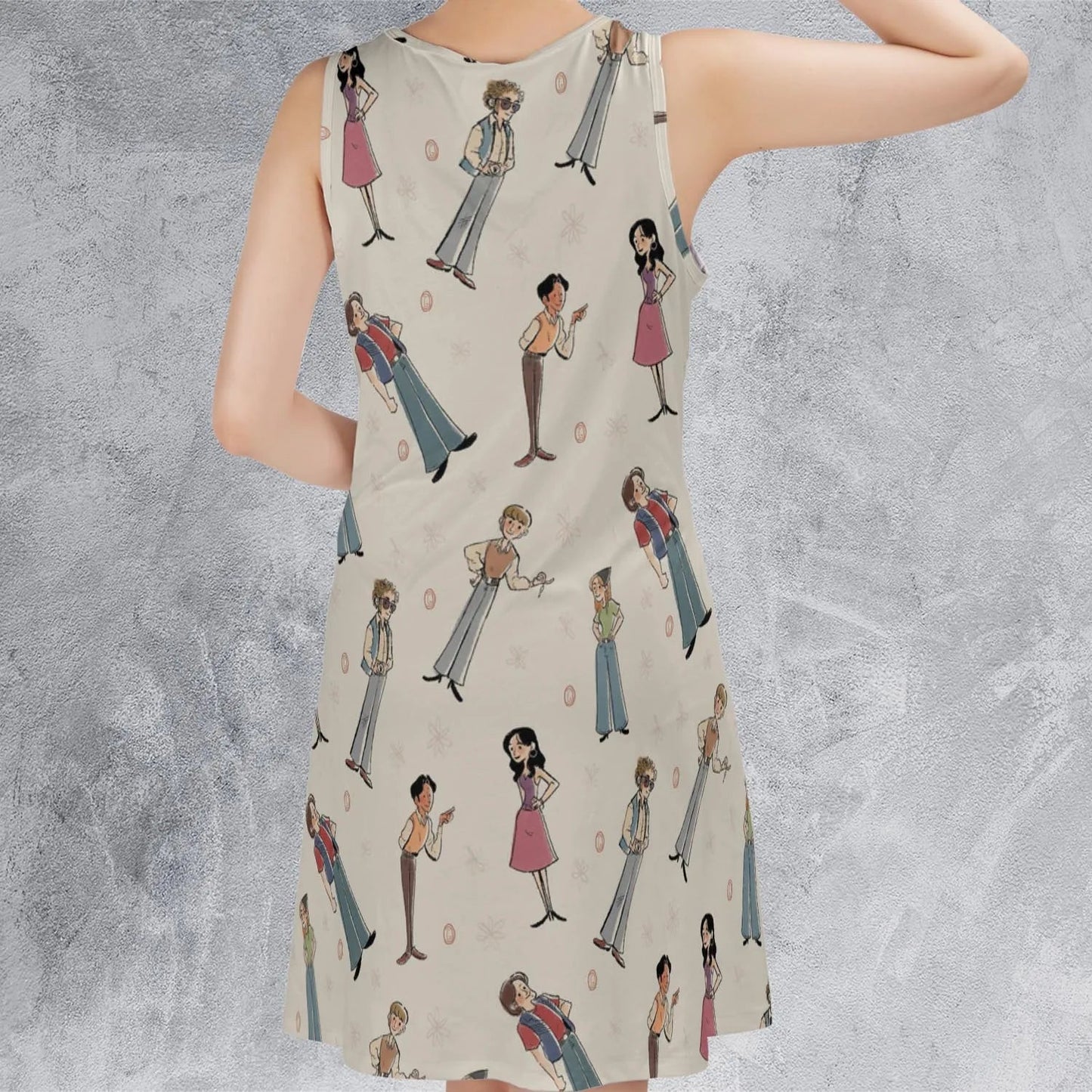 Casual Sleeveless Dress - 7SE2W5XL