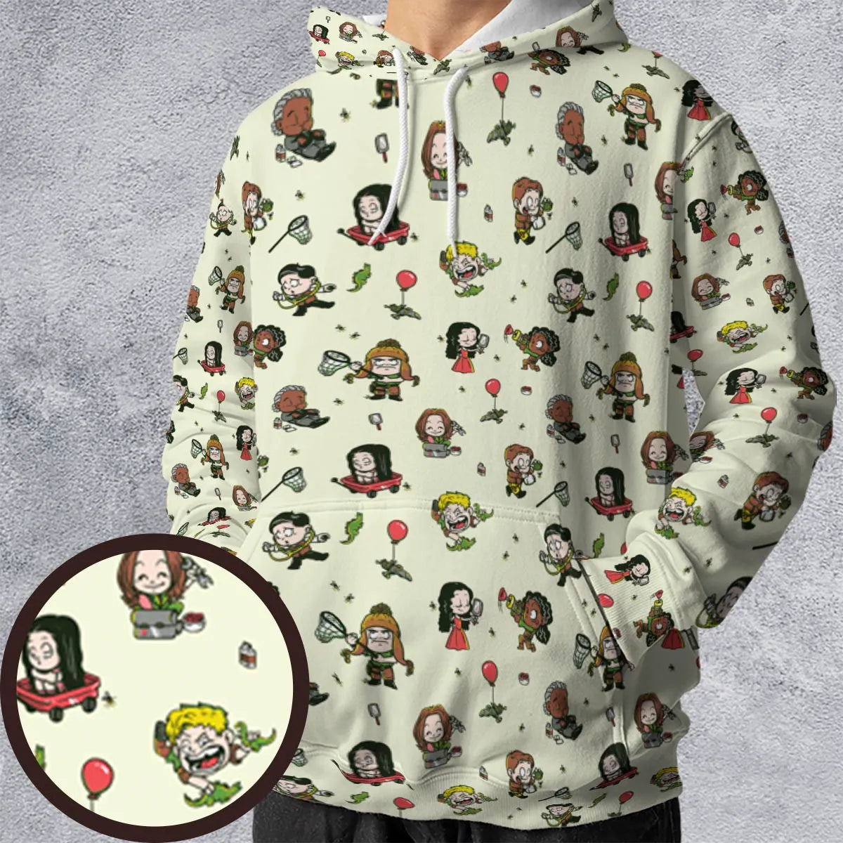 Full Print Hoodie - A71F8NB2