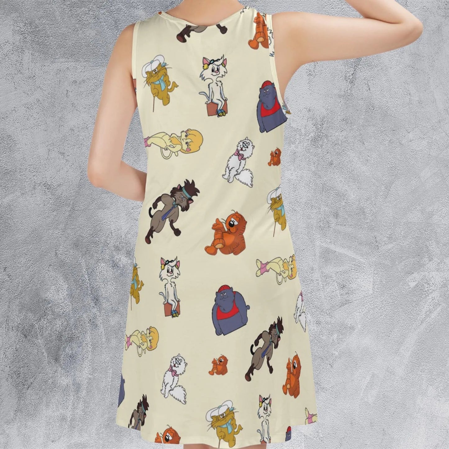 Casual Sleeveless Dress - APDZHWX7