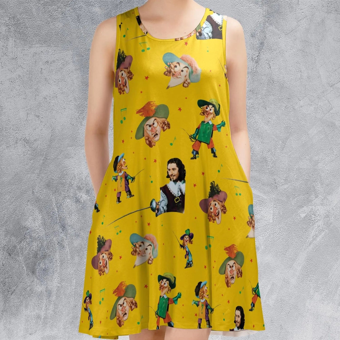 Casual Sleeveless Dress - K76Z82NT