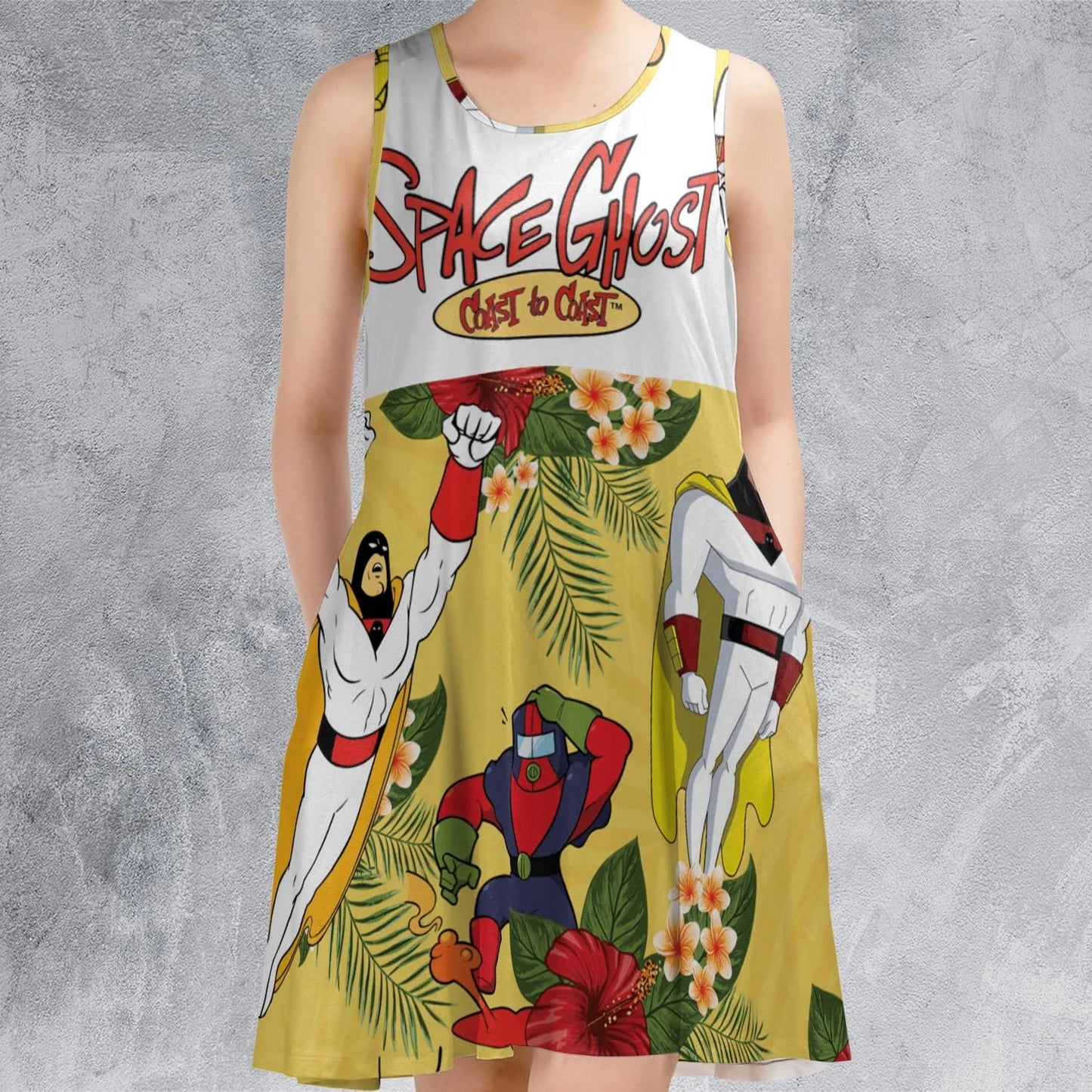 Casual Sleeveless Dress - C8YDP5WG