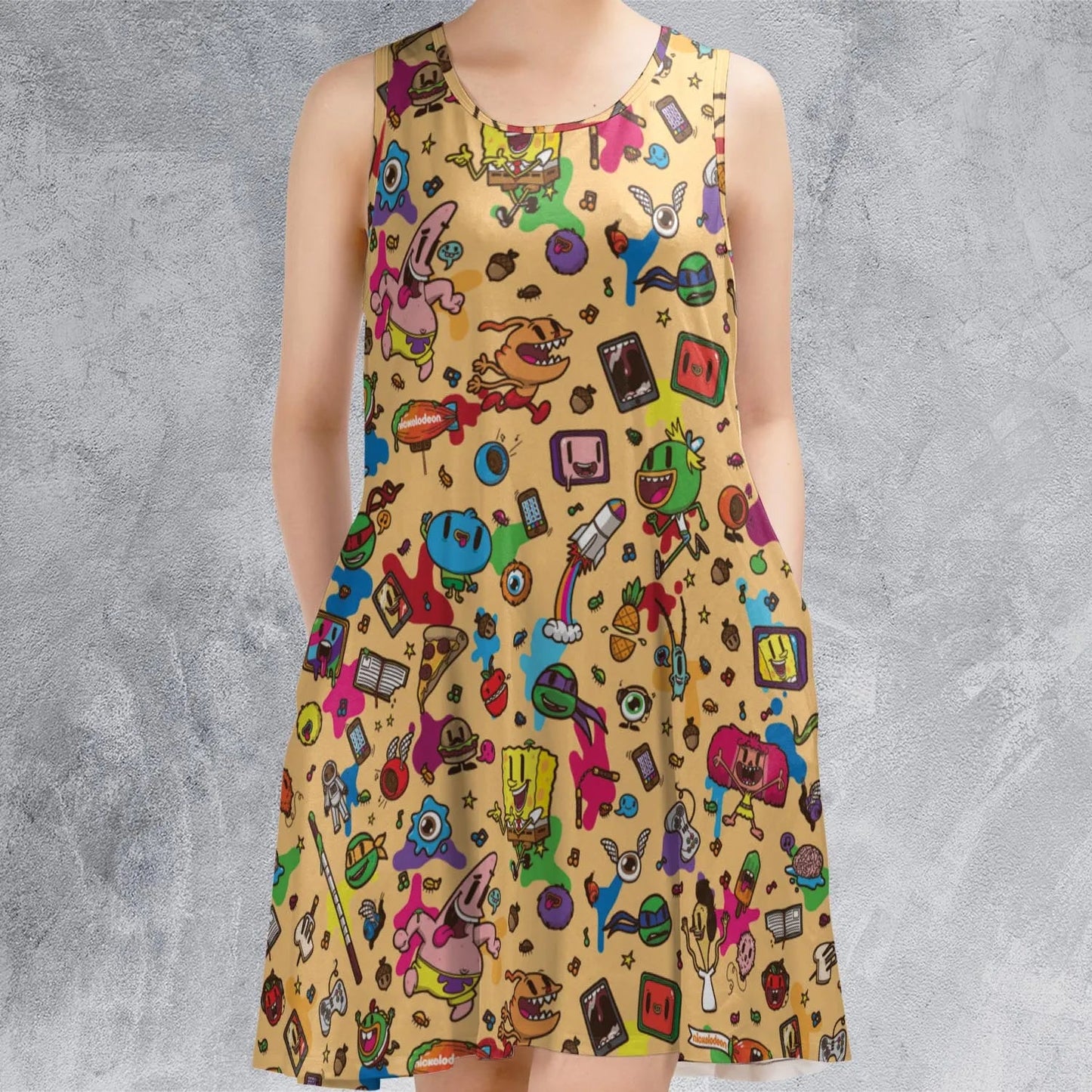 Casual Sleeveless Dress - XFV633K6