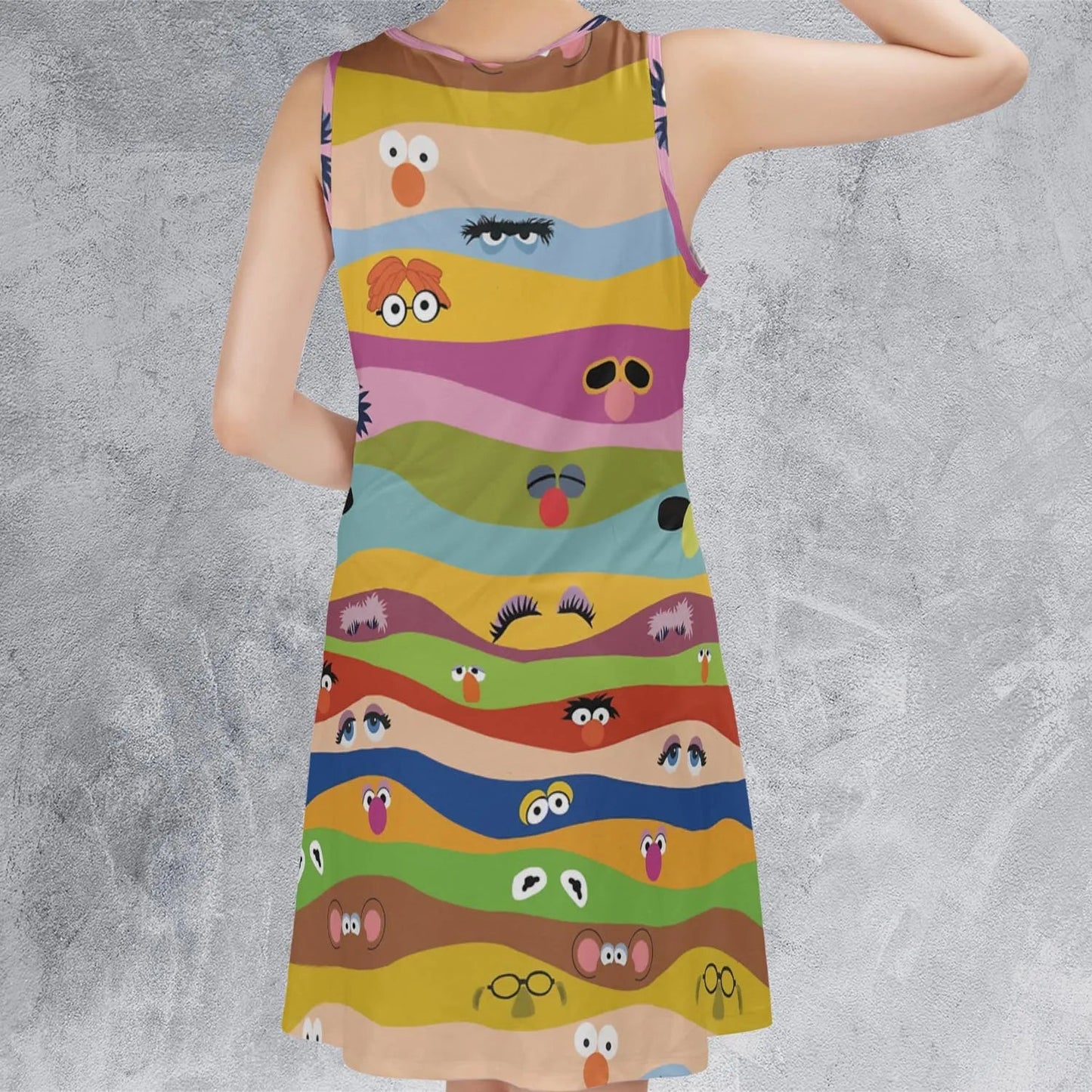 Casual Sleeveless Dress - 9EGTMA9D