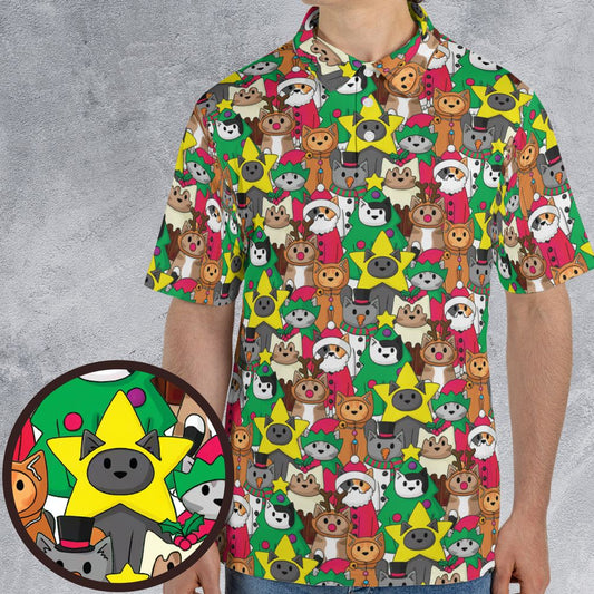 AOP Men/Women Polo Shirt - CB33ULDN -  - 1