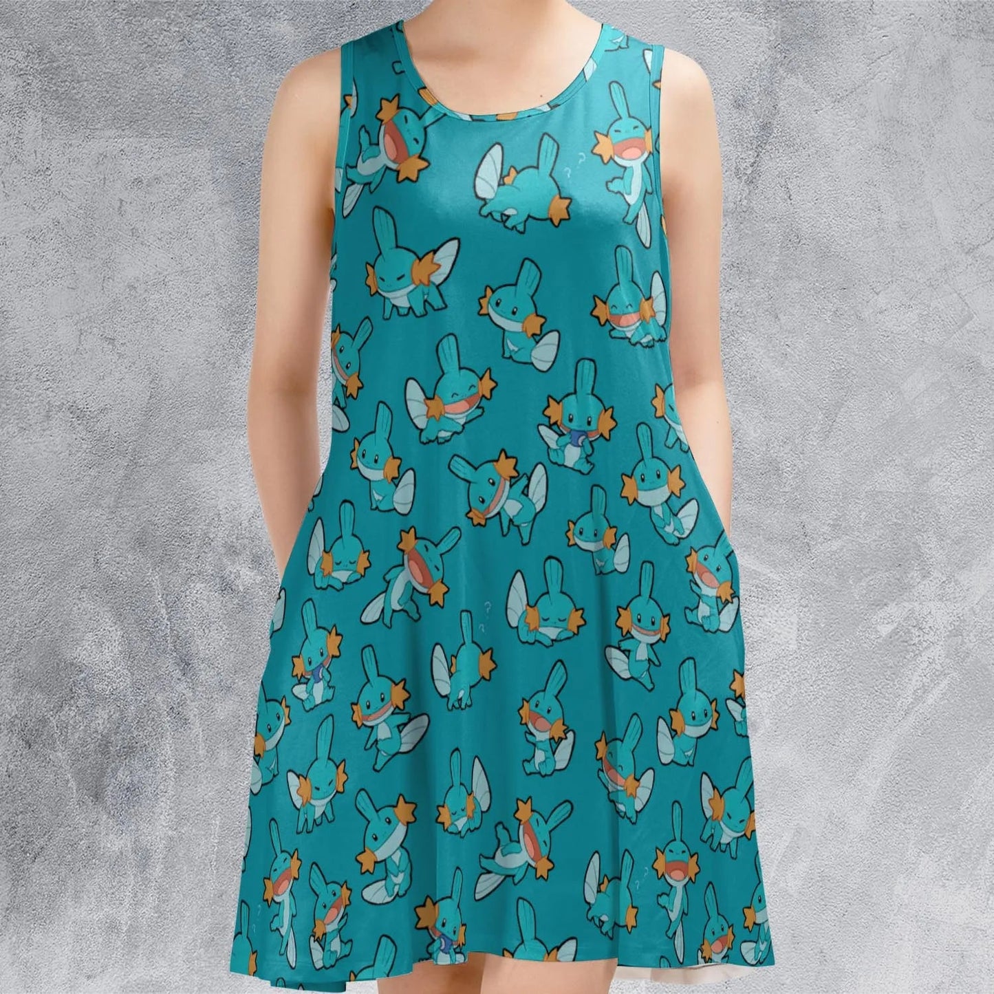Casual Sleeveless Dress - QUMX87YA