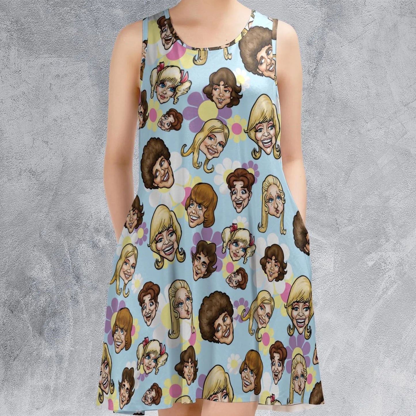 Casual Sleeveless Dress - K37P66U1