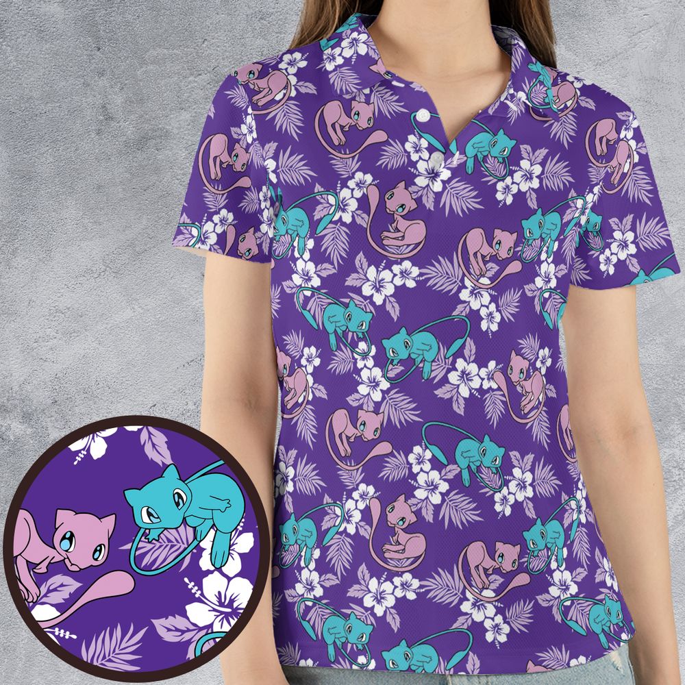 AOP Men/Women Polo Shirt - VMSE5RTX -  - 4