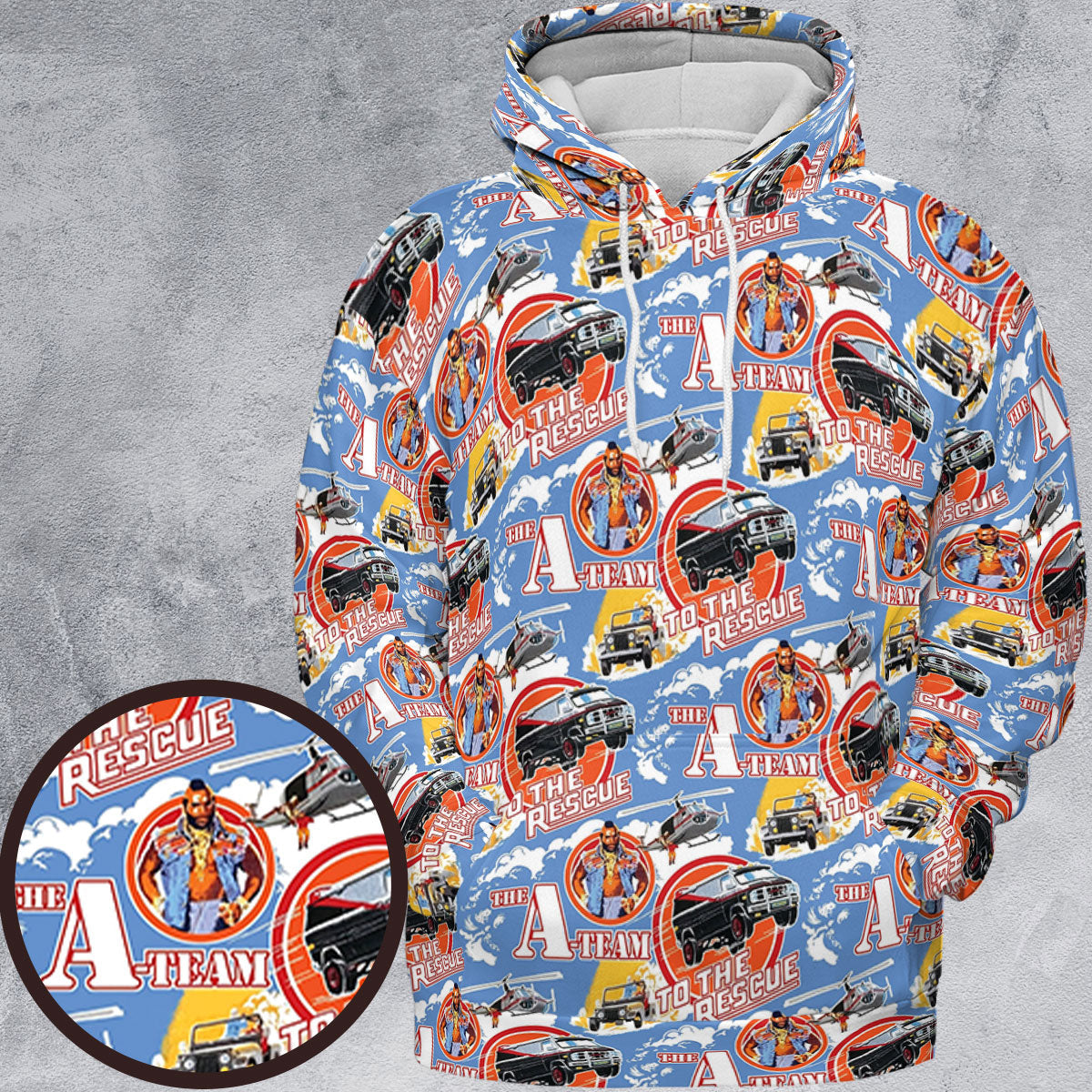Full Print Hoodie - 2RCYLH6X
