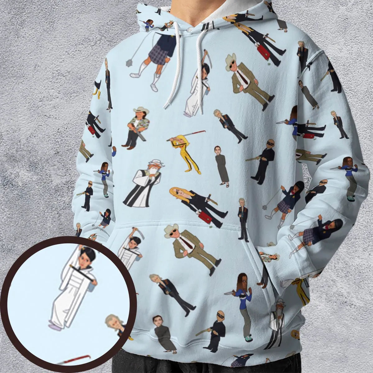 Full Print Hoodie - YLHWGRMN