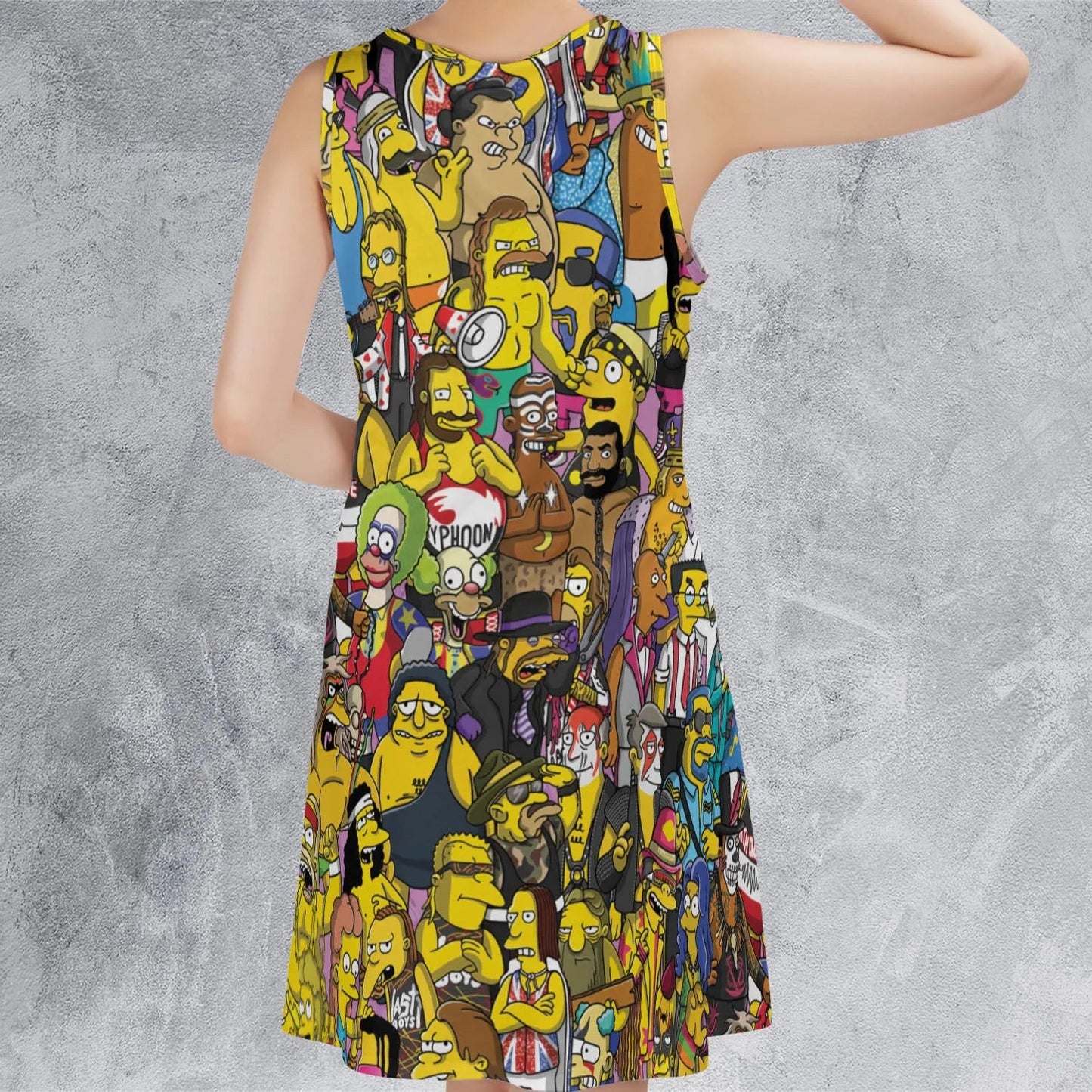 Casual Sleeveless Dress - S95JGQE4