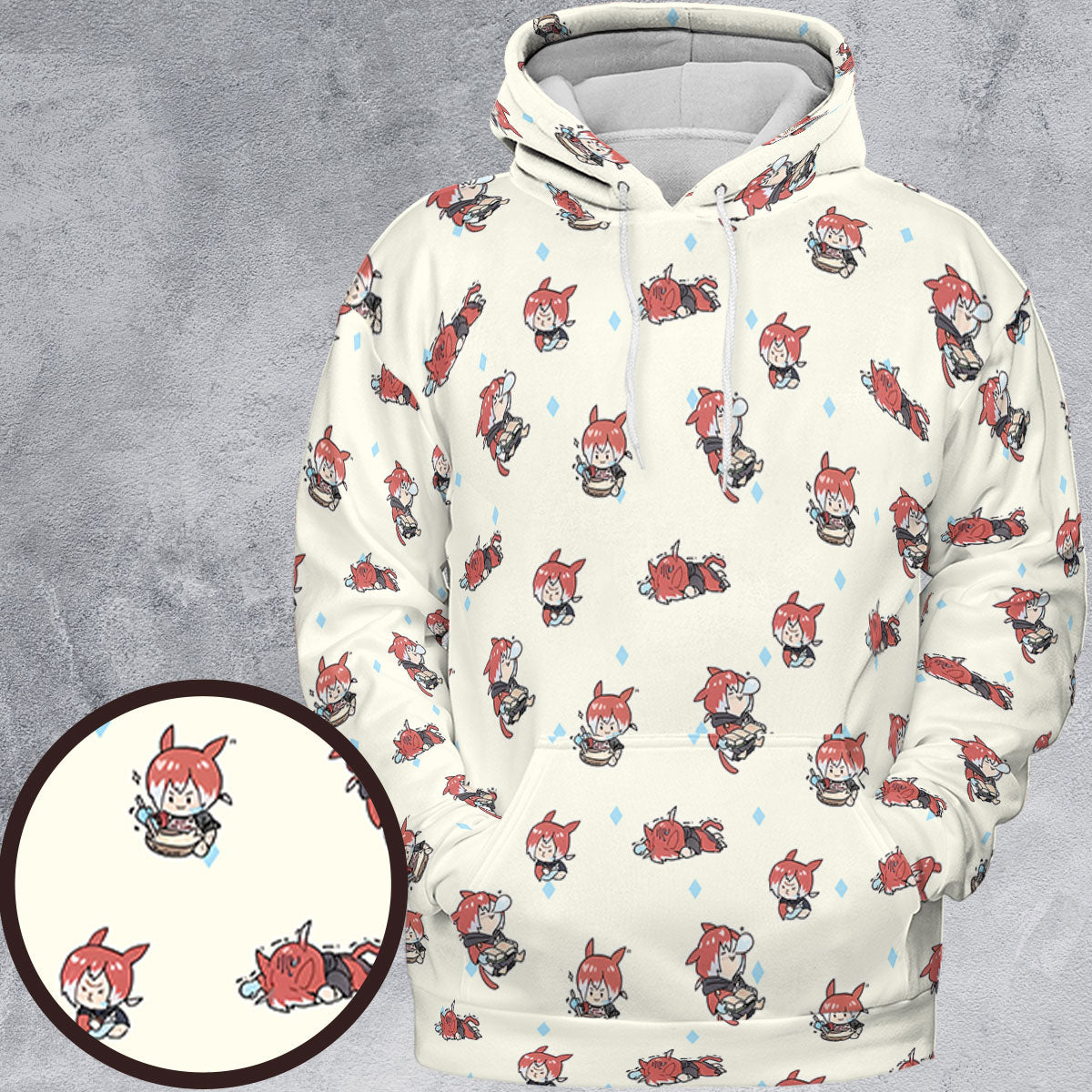 Full Print Hoodie - XXTVRLJV