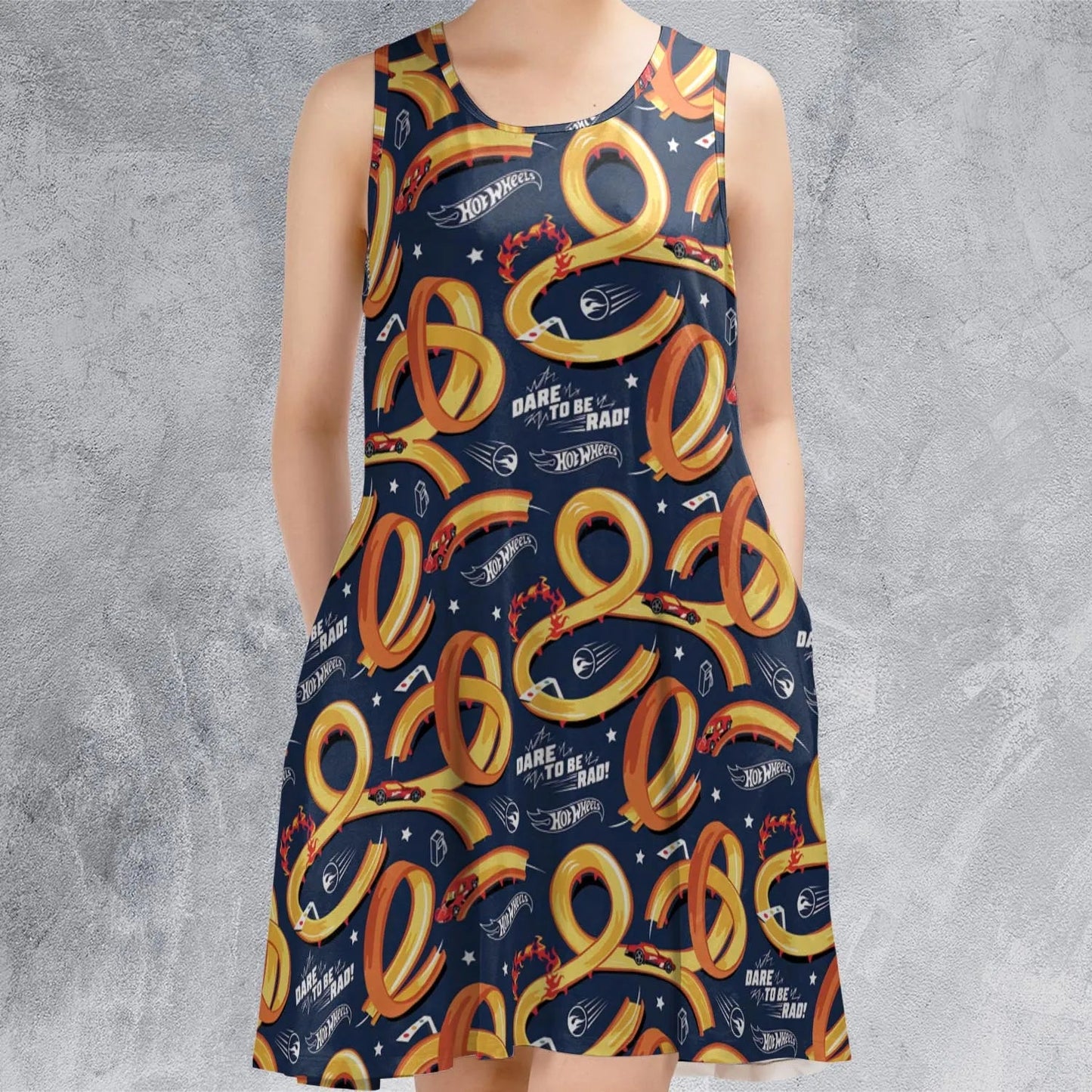 Casual Sleeveless Dress - VFPPMX99