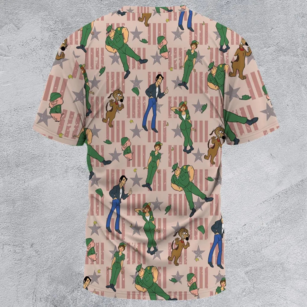 Full Print T-Shirt - HX9K4QXE