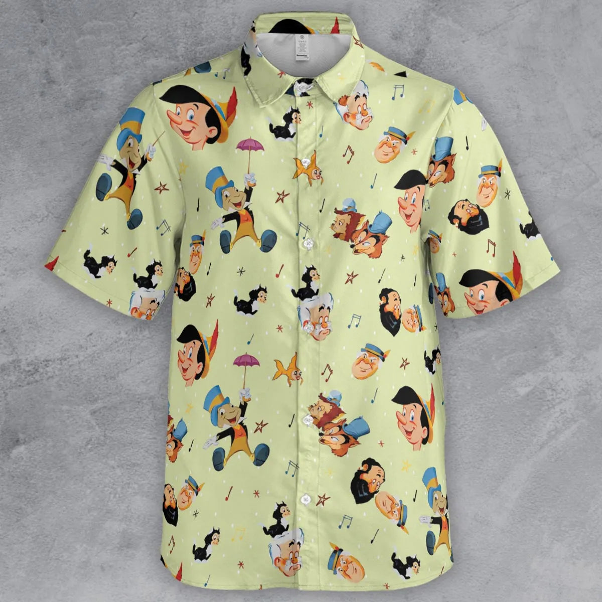 Short Sleeve Button Shirt - UEYTM133