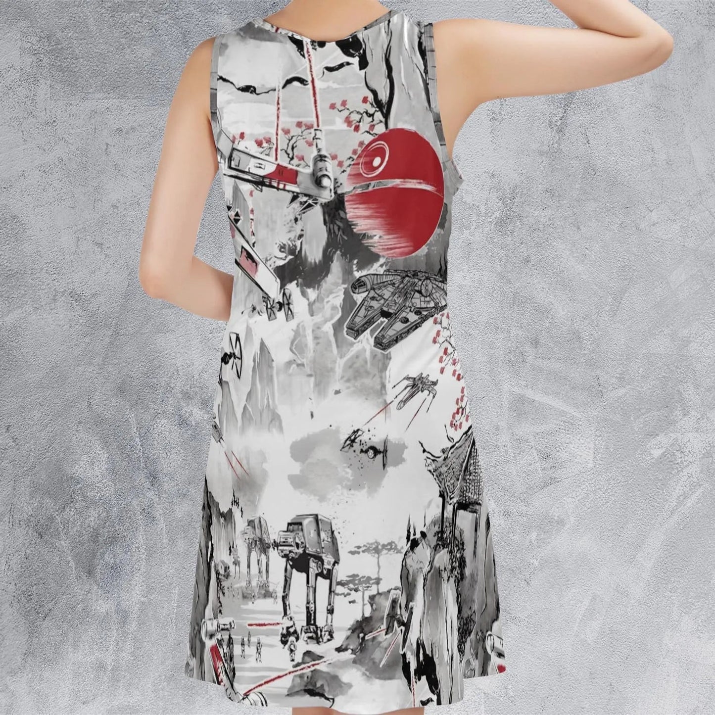Casual Sleeveless Dress - PVRA5B6A