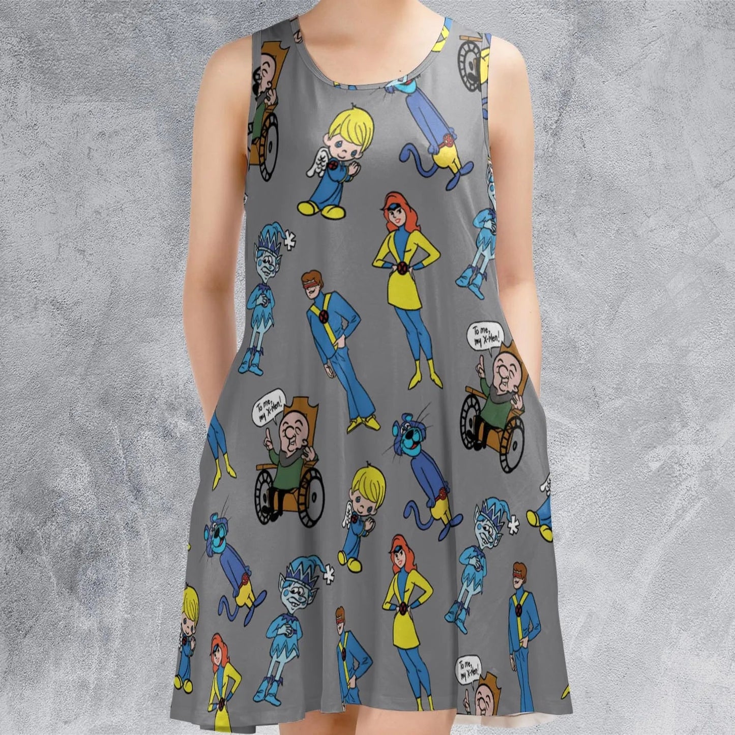 Casual Sleeveless Dress - TM17SHQP