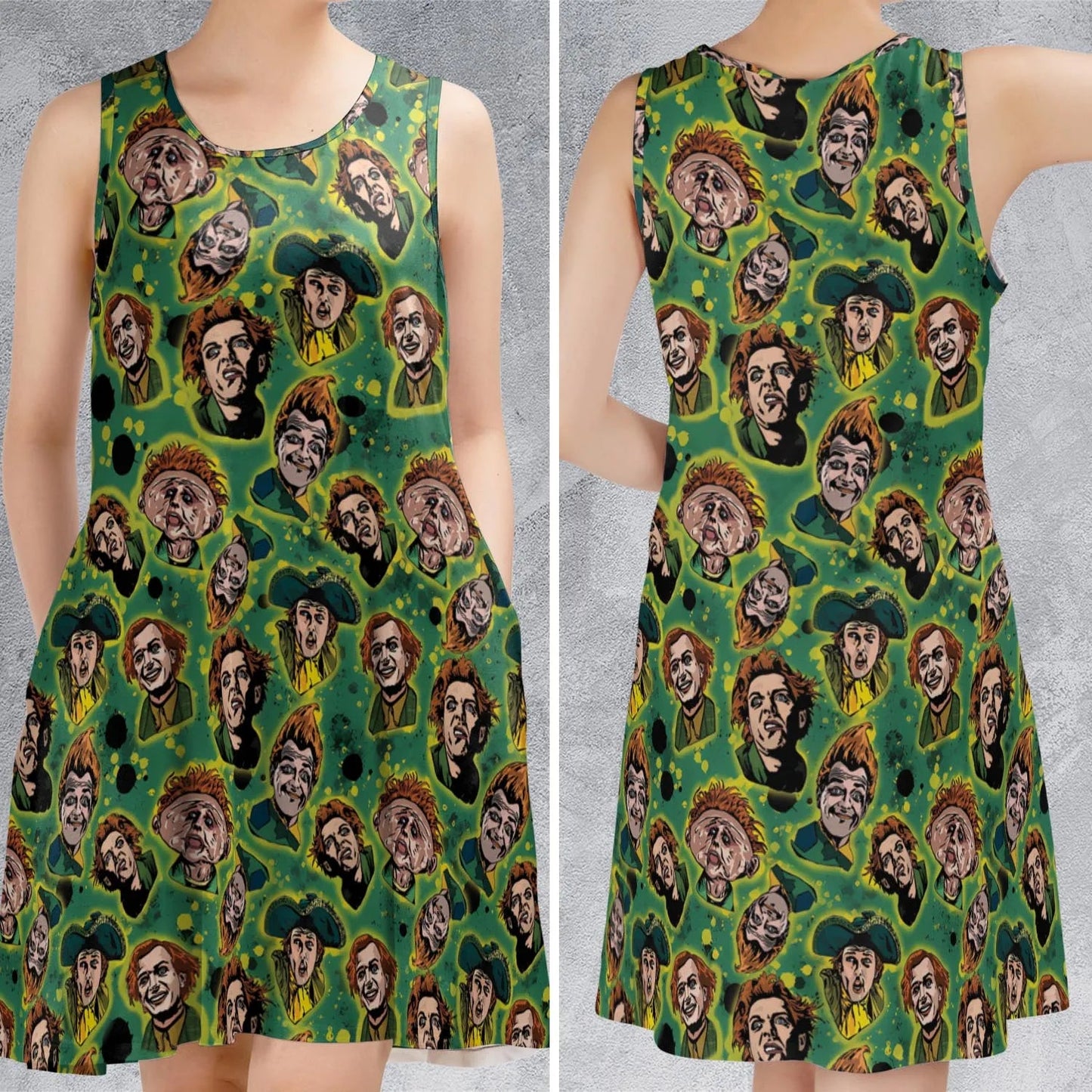 Casual Sleeveless Dress - 4JVSGW6C