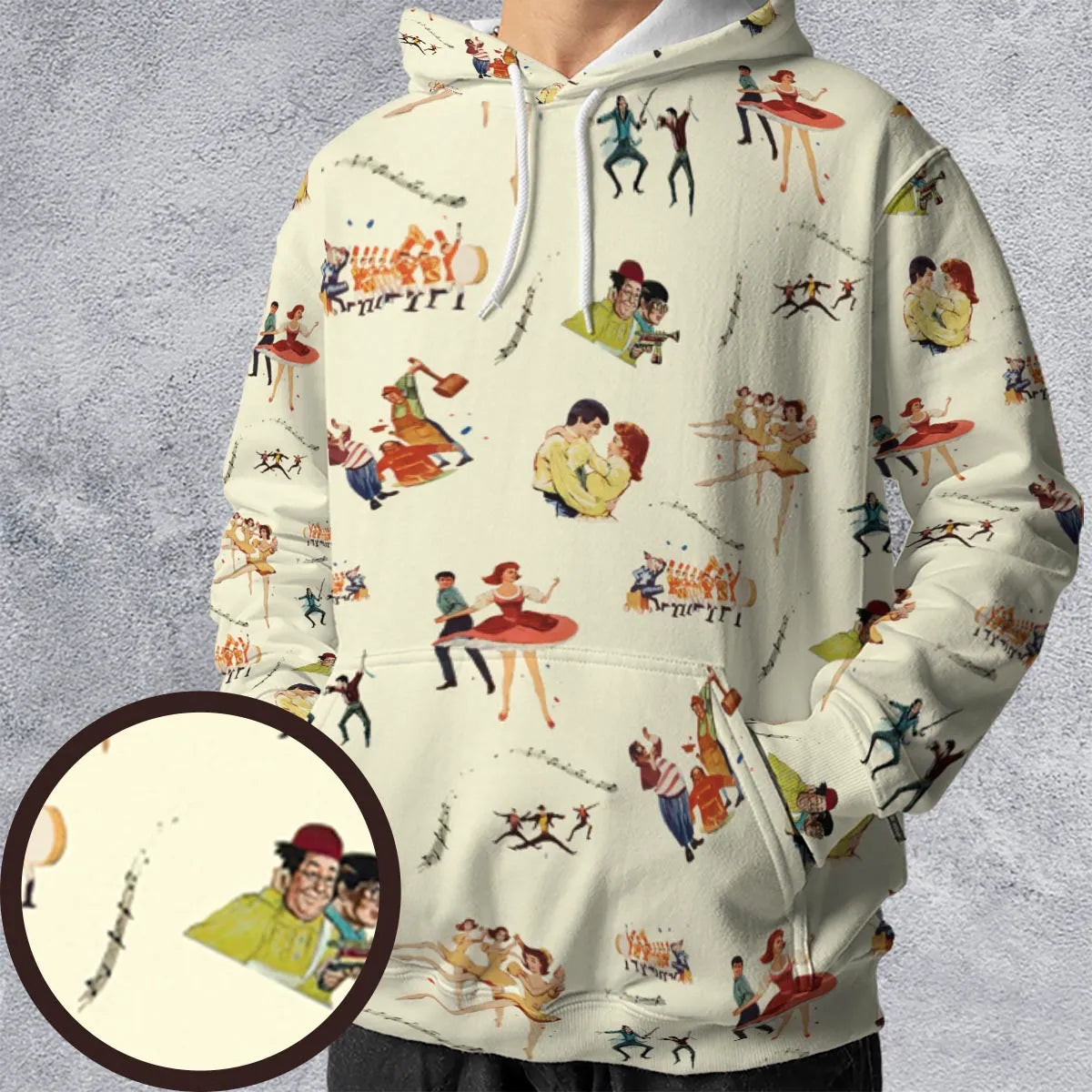 Full Print Hoodie - ECG6M5Y9