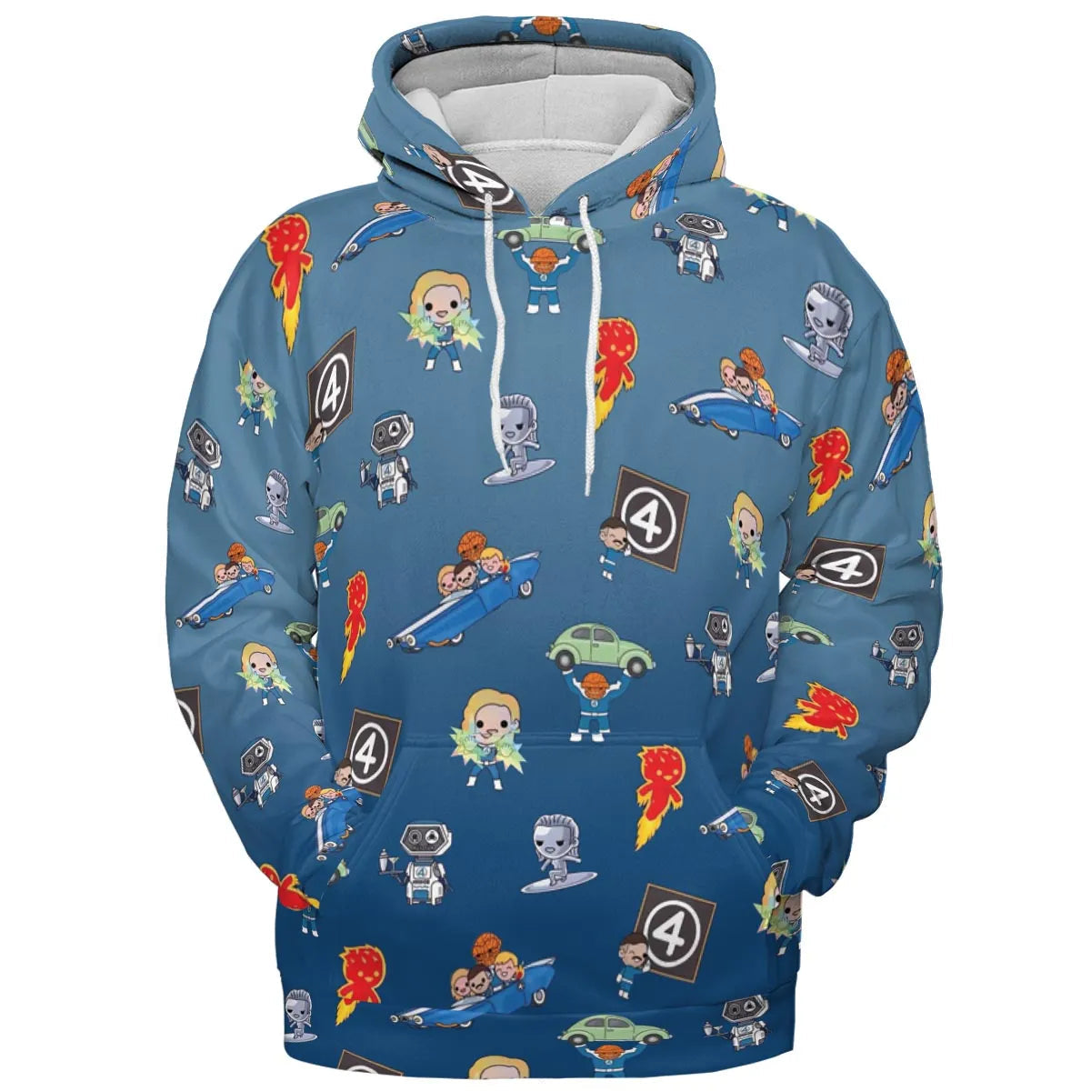 Full Print Hoodie - AJTBNWZG