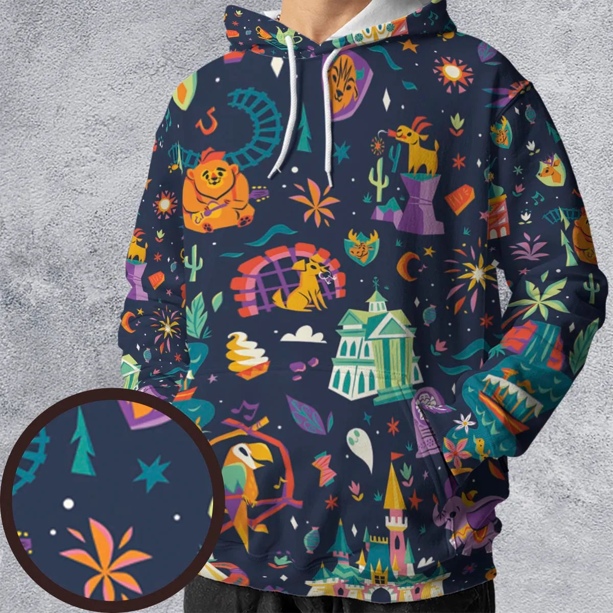 Full Print Hoodie - 5YUATYGM