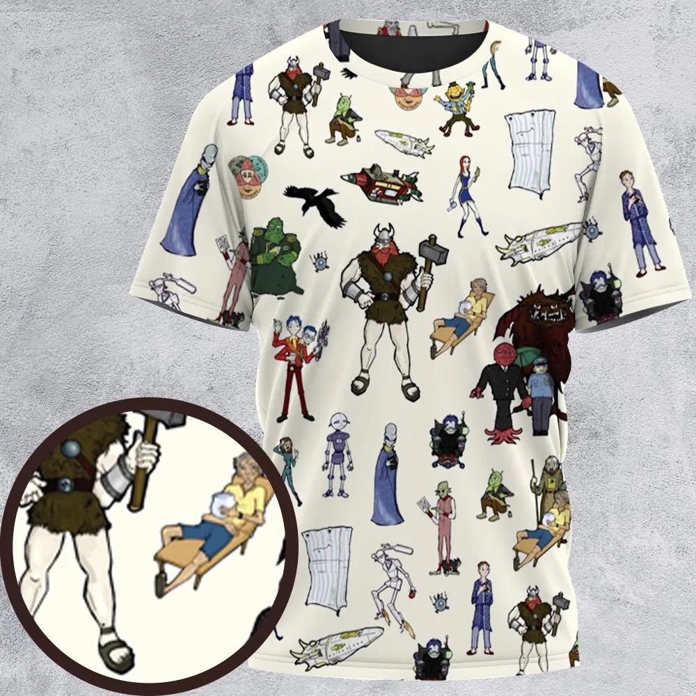 Full Print T-Shirt - 4HLHP3DS