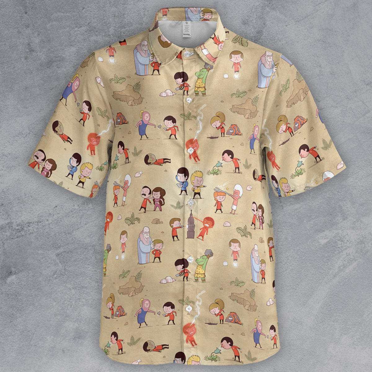Short Sleeve Button Shirt - KRZCKD7D