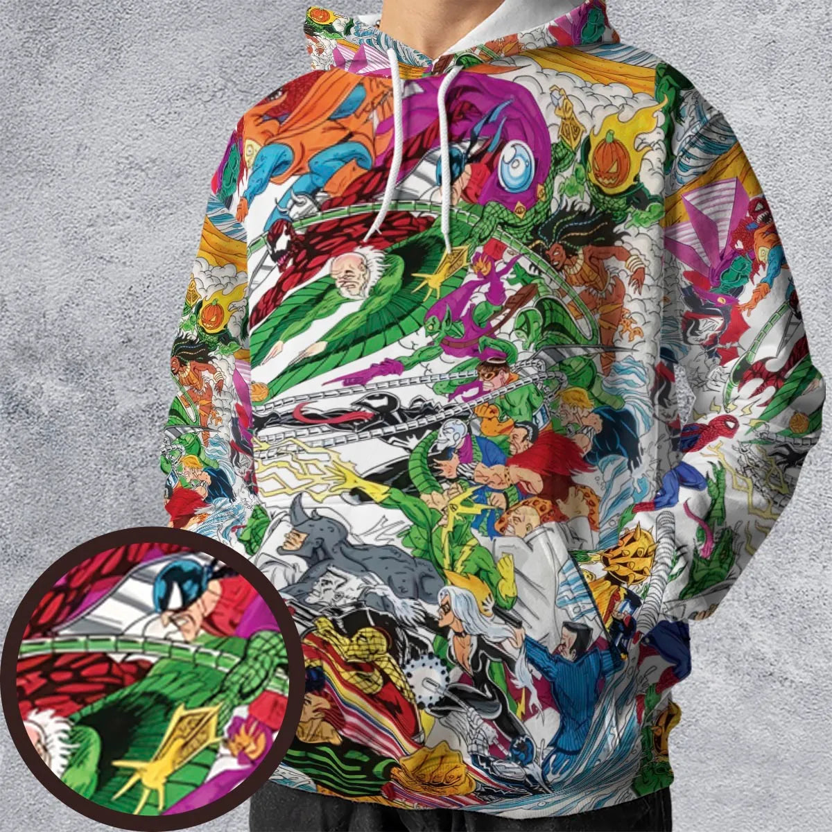 Full Print Hoodie - 625PQ4UE