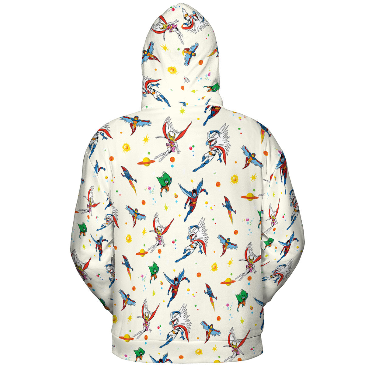 Full Print Hoodie - AUZVXYUK