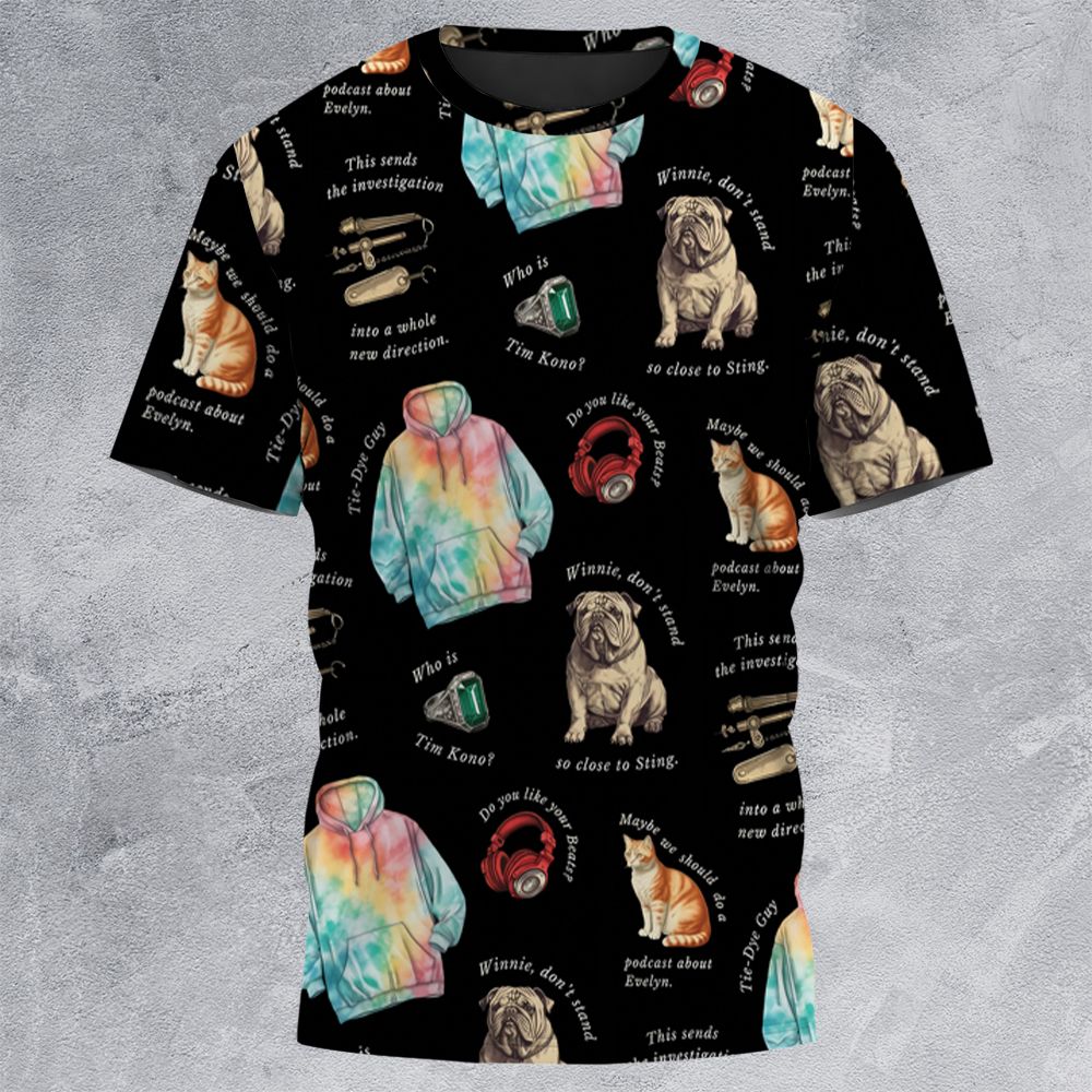 All-Over Print Unisex T-Shirt - B5G1651Z -  - 3
