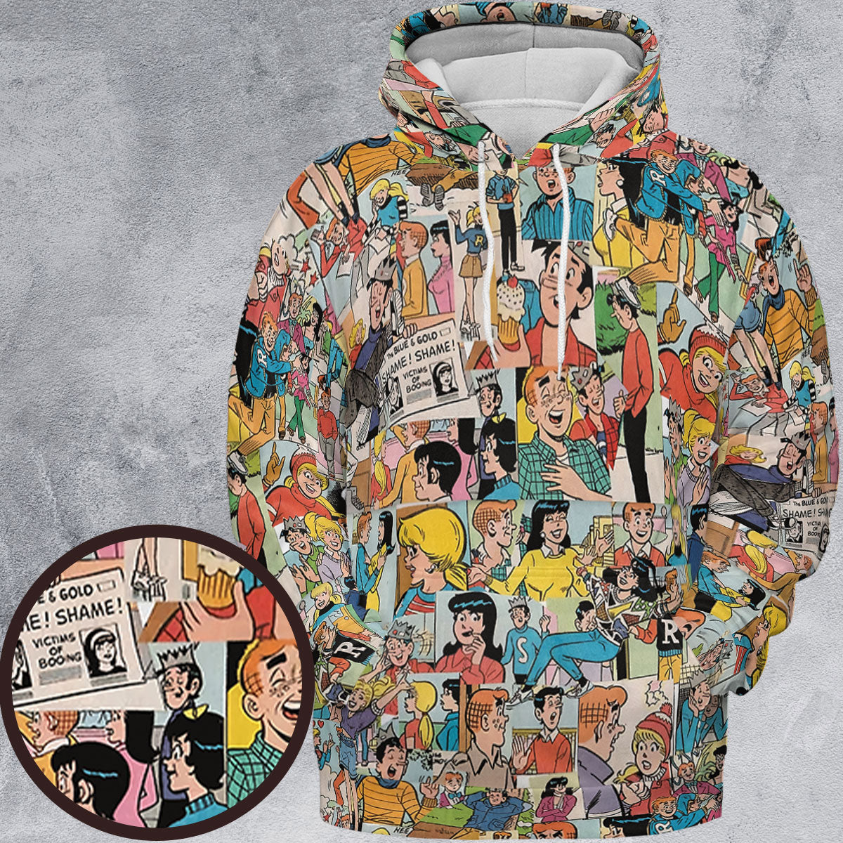 Full Print Hoodie - TS1F7KWW