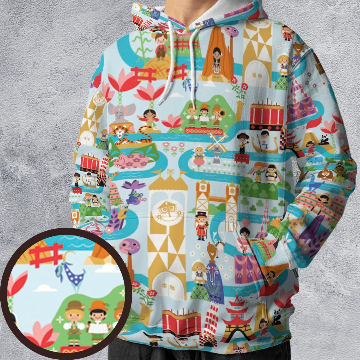 Full Print Hoodie - E8QLWDKV