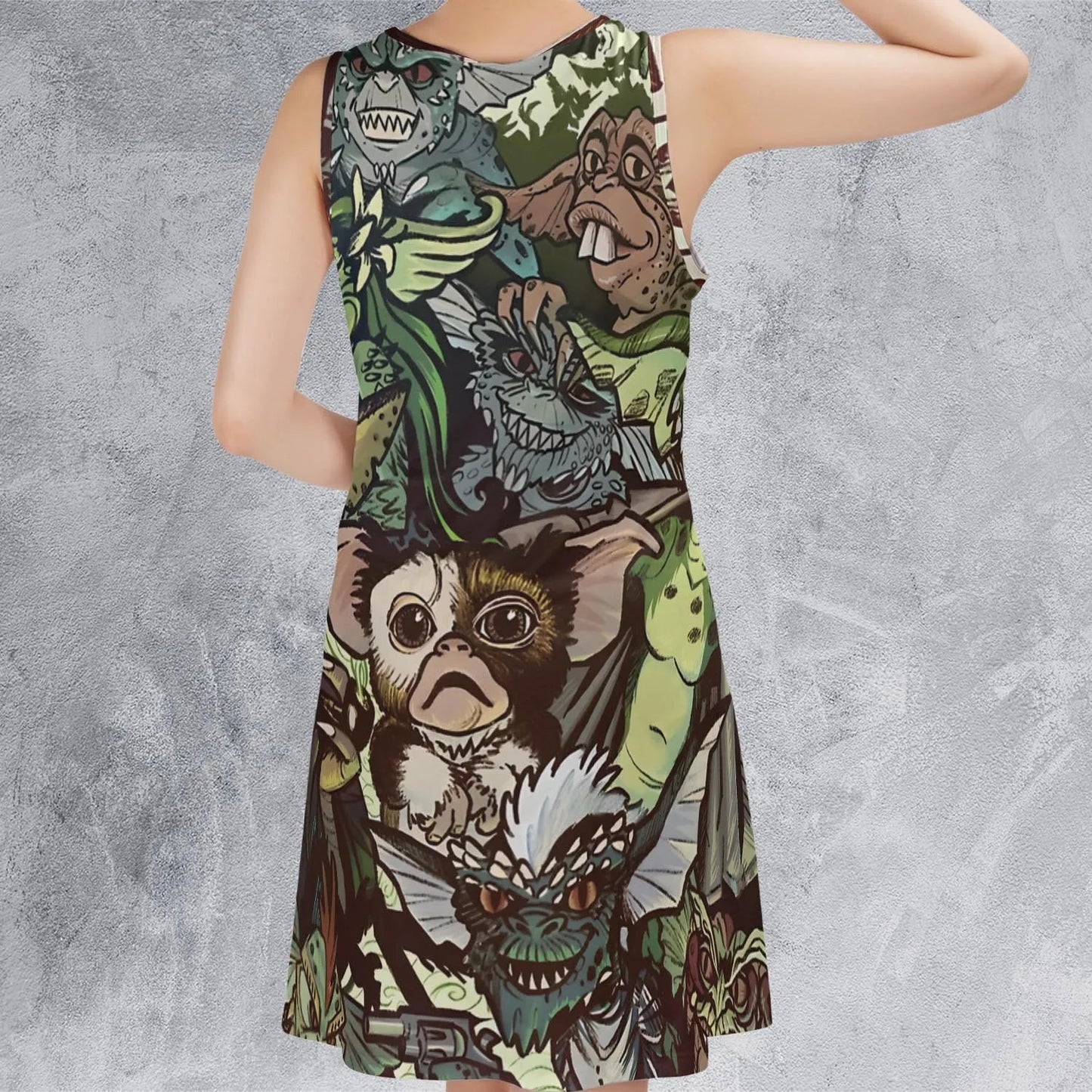 Casual Sleeveless Dress - H39H42YJ