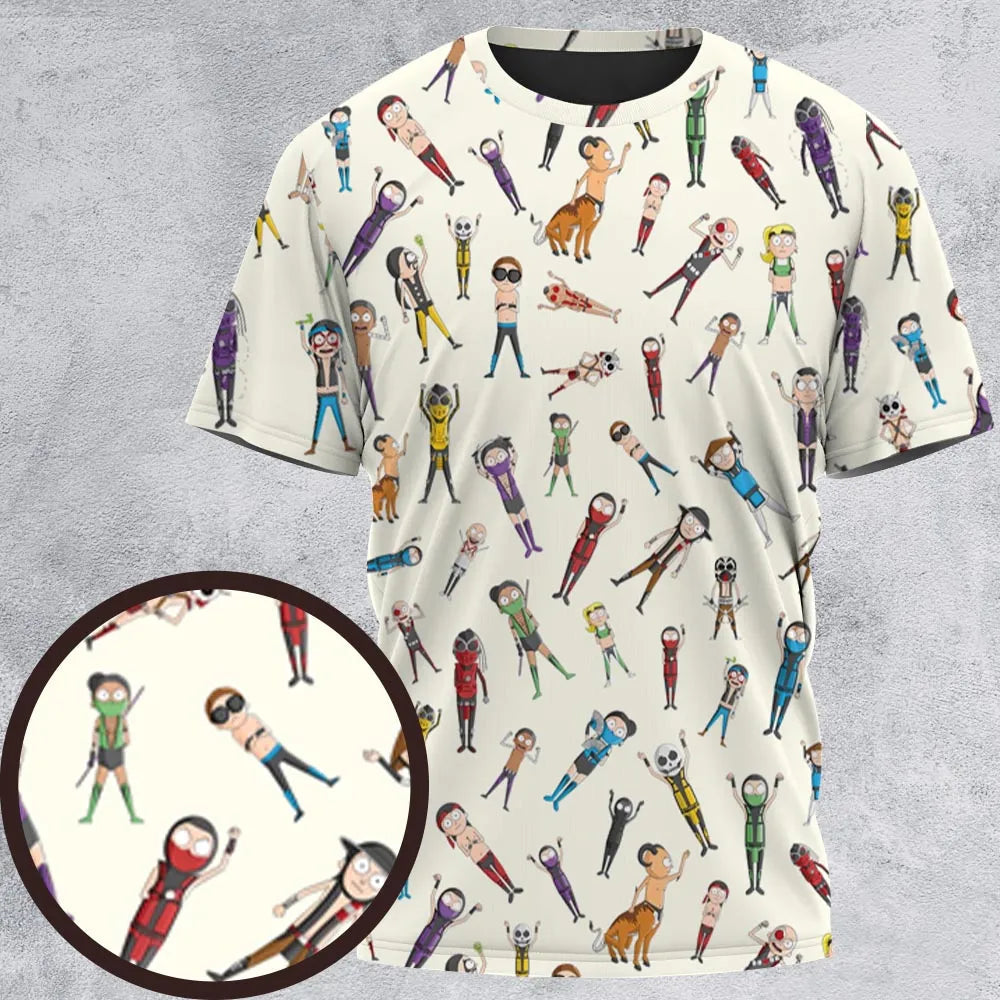 Full Print T-Shirt - 8746FU3M
