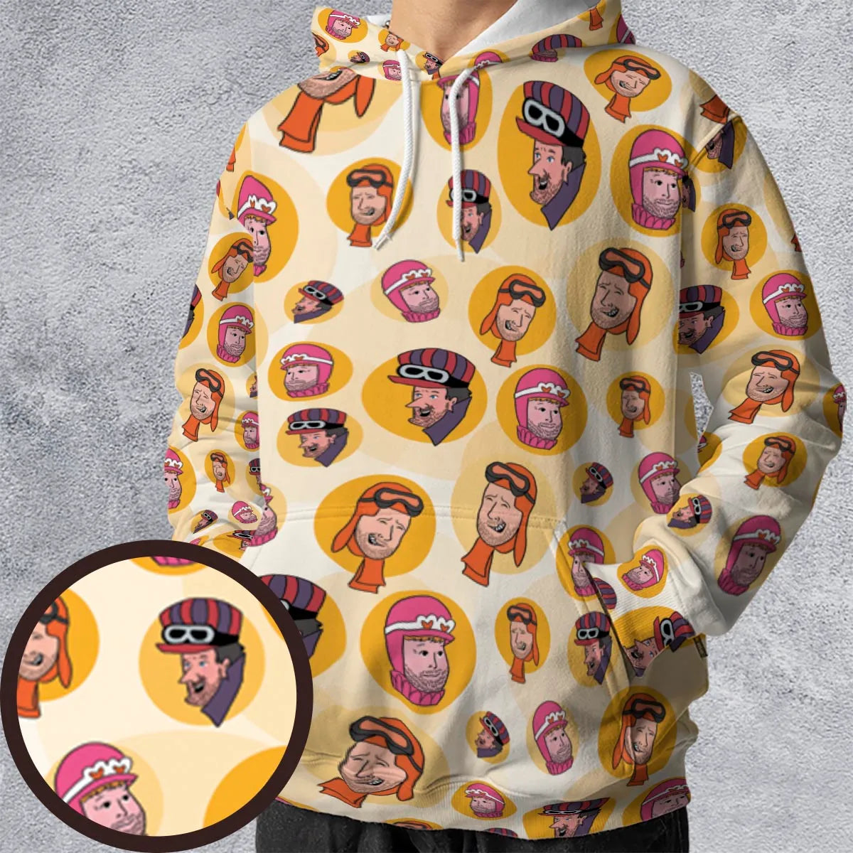 Full Print Hoodie - D8QW1DMY