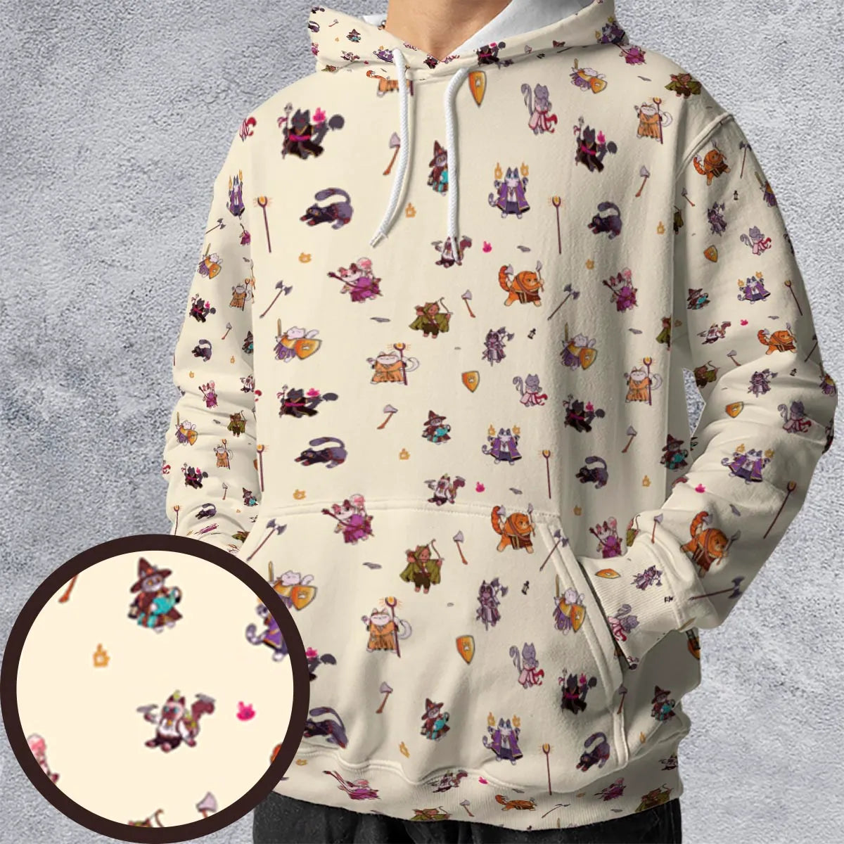 Full Print Hoodie - BZXJG2Y9