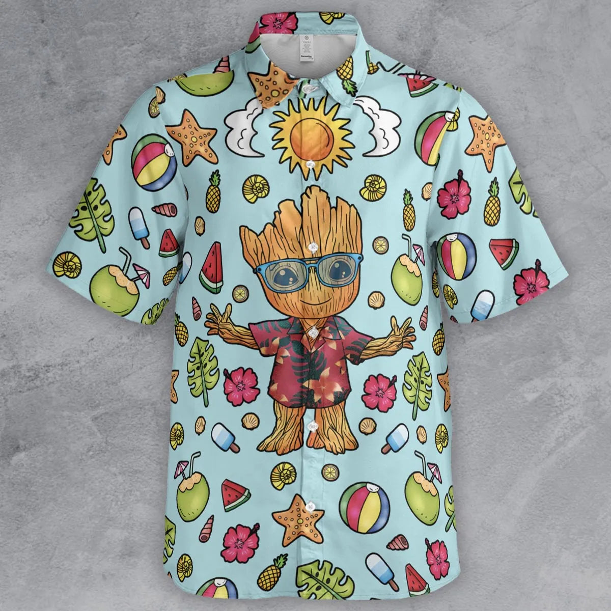 Short Sleeve Button Shirt - XBTWS76L
