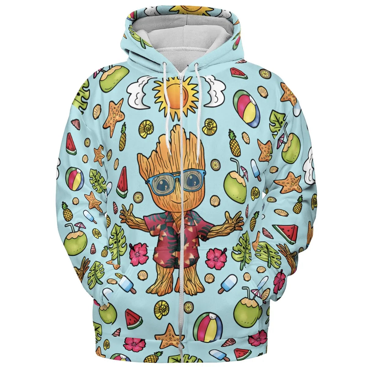 Full Print Hoodie - FWR897GW