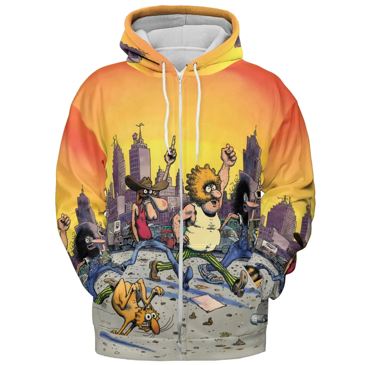 Full Print Hoodie - 5KXNT371