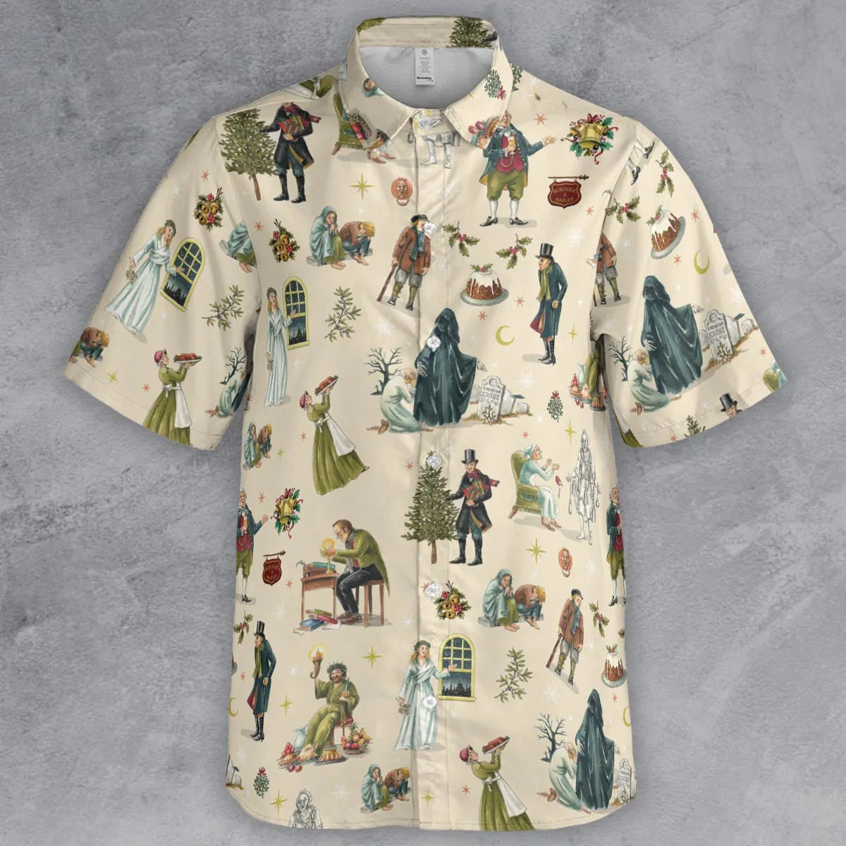 Short Sleeve Button Shirt - A2PDF169