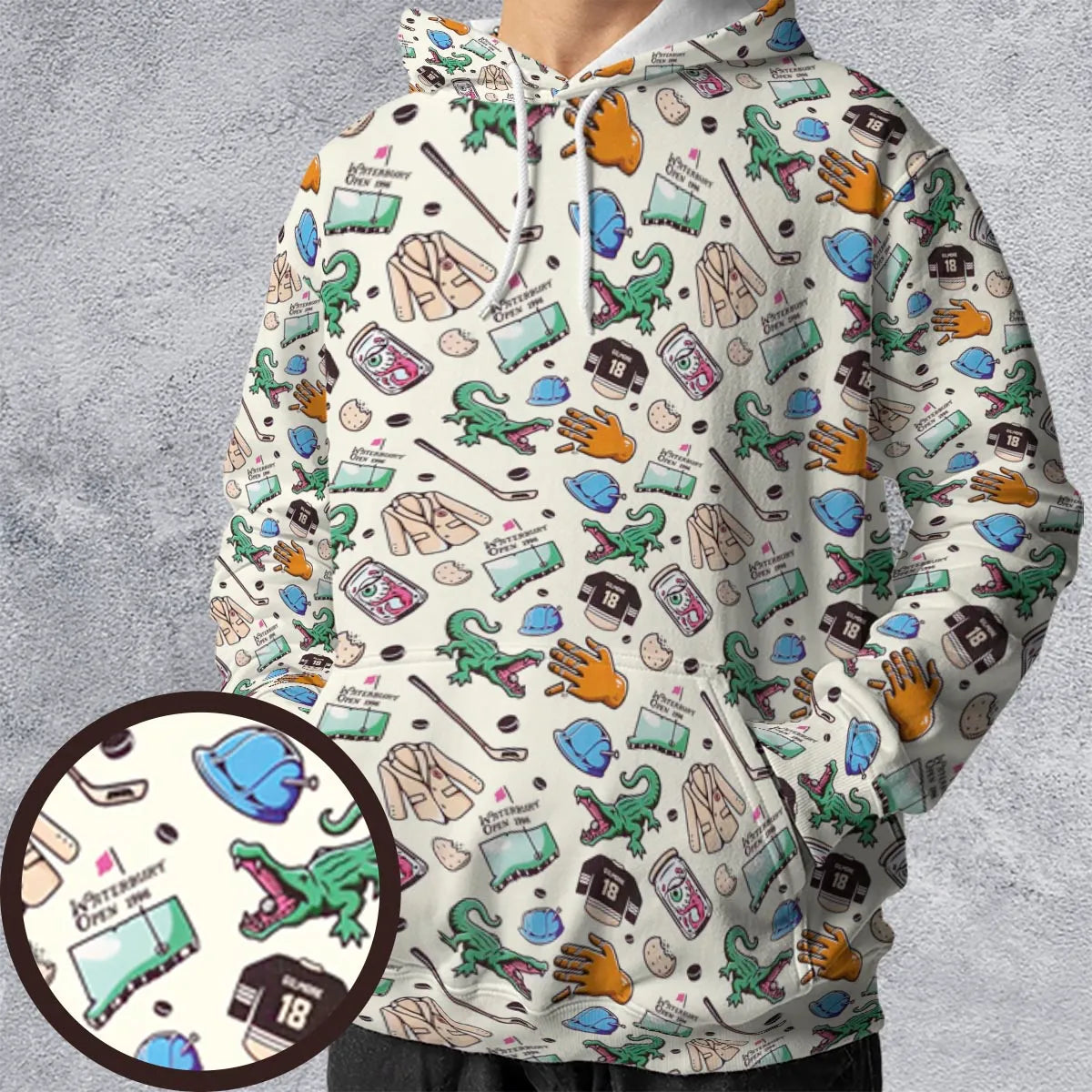 Full Print Hoodie - 4RA5NFYY