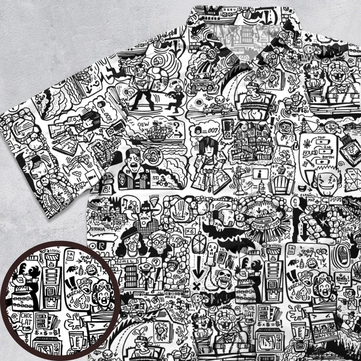 Short Sleeve Button Shirt - QXVFHP54